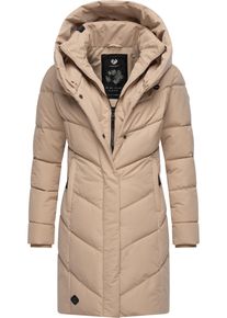 Ragwear Damen Steppmantel "Natalka", grau, modisch, Gr. XL, Außenmaterial: 100% Polyester, Innenfutter: 100% Polyester, Wattierung: 100% Polyester,