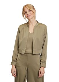 Vera Mont Damen Blouson "Vera Mont Blouson langarm", blau, festlich, Gr. 38, Satin, Obermaterial: 100% Polyester. Futter: 100% Polyester., Jacken