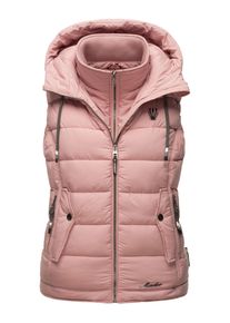 Marikoo Damen Steppweste "Taisaa", rosa, Gr. S, Obermaterial: 100% Polyester Innenmaterial: 100% Polyester, Westen, inklusive Leckerlie-Beutel