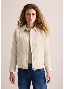 Cecil Damen Steppjacke, lila, casual, Gr. XL, unifarben, Stoff, Obermaterial: 100% Nylon; Futter: 100% Polyester, Jacken, mit Tunnelzug am Saum