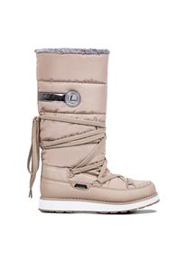 Luhta Damen Snowboots "TAHTOVA MS", Gr. 39, beige, Textil, Synthetik, Leder, sportlich, Schuhe, Winterboots, Winterstiefel, Winterschuhe, wasserdicht