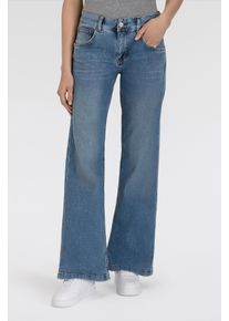 Herrlicher Damen 5-Pocket-Jeans "Edna Recycled Denim Light", blau, casual, Gr. 33, Denim/Jeans, Obermaterial: 98% Baumwolle, 2% Elasthan, Jeans, im