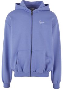 Karl Kani Herren Sweatjacke "Karl Kani Unisex", lila, Gr. M, 80% Baumwolle, 20% Polyester, Sweatjacken