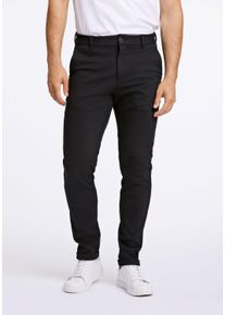 LINDBERGH Herren Stoffhose "LINDBERGH Stoffhose", schwarz, Gr. XS, Oberstoff: 75% Polyester, 22% Viskose, 3% Elasthan, Hosen