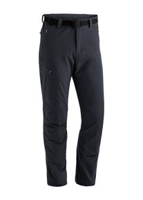 Maier Sports Herren Funktionshose "Oberjoch Therm", schwarz, Gr. 52, 90% Polyamid, 10% Elasthan, Hosen, Winter-Outdoorhose, wattiert und elastisch
