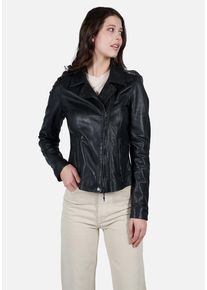 Freaky Nation Damen Lederjacke "Eliza-FN", schwarz, Gr. XL, Oberstoff: 100% Leder; Futter: 100% Baumwolle, Jacken