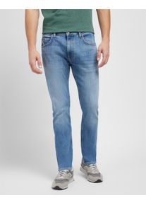 Lee Herren 5-Pocket-Jeans "RIDER", blau, casual, Gr. 40, unifarben, Denim/Jeans, Obermaterial: 92% Baumwolle, 6% Elastomultiester, 2% Elasthan,