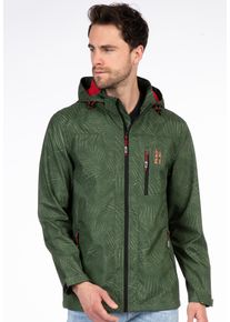 LPO Herren Softshelljacke "ISLAY PEAK ADR MEN", grün, casual, Gr. XXL, 96% Polyester; 4% Elastan, Jacken, auch in Großen Größen erhältlich