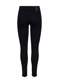 Pieces Damen Skinny-fit-Jeans "PCDANA MW SKINNY JEANS BL102 NOOS BC", schwarz, modisch, Gr. S, unifarben, Denim/Jeans, Obermaterial: 75% Baumwolle,