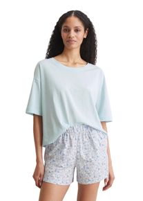Marc O'Polo MARC O'POLO Damen Shorts "Mix & Match Cotton", Gr. Lfloral print, Single Jersey, Obermaterial: 100% Baumwolle, gemustert, casual, Hosen, mit floralem