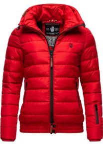 Marikoo Damen Steppjacke "Poison", rot, modisch, Gr. S, clean, Oberstoff: 100% Polyester, Futter: 100% Polyester, Wattierung: 100% Polyester,