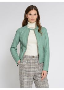 Maze Damen Lederjacke "Grenada", grün, Gr. XXL, Obermaterial: 100% Lammleder / Futter: 100% Polyester, Jacken