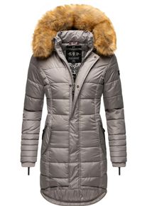 Navahoo Damen Steppmantel "Papaya", grau, casual, Gr. L, Obermaterial: 100% Polyester, Futter: 100% Polyester, Wattierung: 100% Polyester,