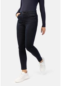 STOOKER WOMEN Damen 5-Pocket-Jeans "Rio Denim Studs Skinny Fit", blau, casual, Gr. 40, Denim/Jeans, 82% Baumwolle, 17% Polyester, 1% Elasthan, Jeans,