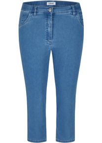 KjBRAND Damen 7/8-Hose "Betty", blau, casual, Gr. 46K, Denim/Jeans, Obermaterial: 71% Baumwolle, 25% Polyester, 4% Elasthan, Hosen, in großen Größen