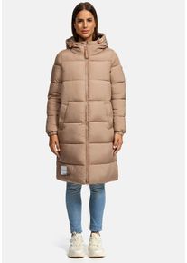 Marikoo Damen Winterjacke "Nomadiaa", grau, Gr. XXXL, Obermaterial: 100% Polyester; Innenmaterial: 100% Polyester; Futter/Wattierung: 100% Polyester,