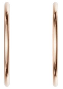 Firetti Damen Paar Creolen "Schmuck Geschenk Silber 925 2,5 mm breit", 40, Silber 925 (Sterlingsilber), rosa, Silber 925 (Sterlingsilber), Ohrringe,