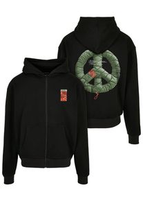 Herren Sweatjacke "Upscale by Mister Tee Unisex", schwarz, Gr. S, UPSCALE BY MISTER TEE, 100% Baumwolle, Sweatjacken