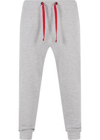 Just Rhyse Herren Stoffhose "Just Rhyse Herren Sweat Pants", grau, Gr. S, 80% Baumwolle, 20% Polyester, Hosen