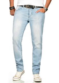 Herren Stretch-Jeans "ASAngelo", blau, Gr. 32, Alessandro Salvarini, Obermaterial: 98% Baumwolle, 2% Elasthan, Jeans, Angenehme Passform durch