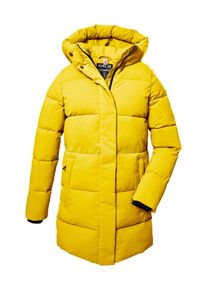 G.I.G.A. by Killtec Damen Steppmantel "GW 1 WMN QLTD PRK", gelb, sportlich, Gr. 38, G.I.G.A. DX BY KILLTEC, Obermaterial: 51% Polyester (recycelt) 49% Polyester,
