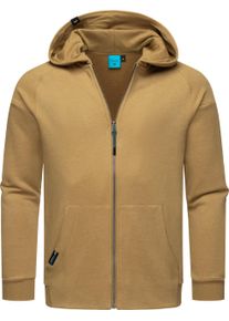 Ragwear Herren Kapuzensweatjacke "Zenway", braun, Basic, Gr. XXXL, Sweatware, Obermaterial: 70% Baumwolle, 30% Polyester, Sweatjacken, Herren Basic