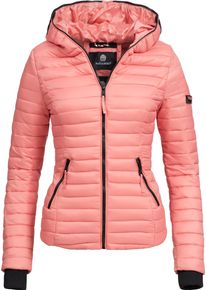 Navahoo Damen Steppjacke "Kimuk", rot, casual, Gr. XS, Obermaterial: 100% Nylon, Futter: 100% Polyester, Wattierung: 100% Polyester, Ärmelfutter: