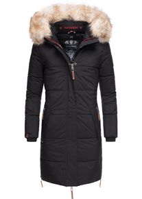 Navahoo Damen Wintermantel "Halina", schwarz, modisch, Gr. XXL, Oberstoff: 100% Polyester, Futter: 100% Polyester, Wattierung: 100% Polyester,