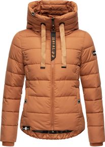 Navahoo Damen Steppjacke "Amayaa", braun, modisch, Gr. XS, Oberstoff: 100% Polyester, Futter: 100% Polyester, Wattierung: 100% Polyester,