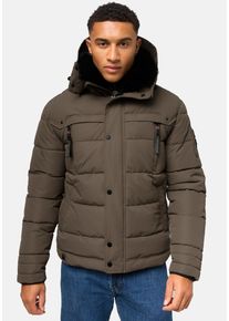 STONE HARBOUR Herren Steppjacke "Witas", braun, modisch, Gr. XXL, Obermaterial: 100% Polyester, Futter: 100% Polyester, Wattierung: 100% Polyester,