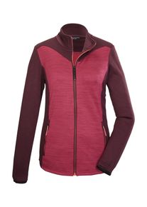 Killtec Damen Strickjacke "KOW 28 WMN FLX JCKT", lila, sportlich, Gr. 42, 95% Polyester 5% Elasthan, Strickjacken