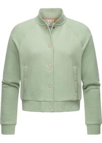 Ragwear Damen Bomberjacke "Simonette", grün, modisch, Gr. XXL, Material: 70% Baumwolle, 30% Polyester, Jacken, stylische Damen Collegejacke für den