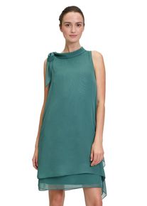 Vera Mont Damen Cocktailkleid "Vera Mont Cocktailkleid ohne Arm", grün, feminin, Gr. 48, Chiffon, Obermaterial: 100% Polyester. Futter: 100%
