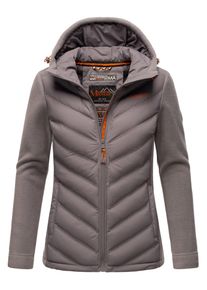 Marikoo Damen Outdoorjacke "Mount Haruna", grau, Gr. M, Obermaterial: 100% Polyester, Innenmaterial: 100% Polyester, Futter und Wattierung: 100%