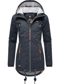 Ragwear Damen Winterjacke "Zuzka Winter", blau, modisch, Gr. XS, Außenmaterial: 100% Polyester, Innenfutter: 100% Polyester, Wattierung: 100%