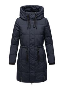 Navahoo Damen Steppmantel "Zuckertatze XIV", blau, modisch, Gr. XS, Oberstoff: 100% Polyester, Futter: 100% Polyester, Wattierung: 100% Polyester,