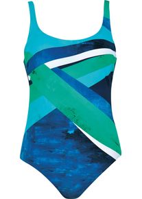 Naturana Damen Badeanzug "Shore exploration", bunt, feminin, Gr. 38, gemustert, gestreift, Polyamid, Polyester, Elasthan, Badeanzüge, mit