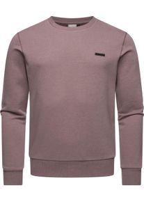 Ragwear Herren Sweater "Indie", lila, casual, Gr. 4XL, Sweatware, 70% Baumwolle, 30% Polyester, Sweatshirts, Cooler Basic Herren Pullover