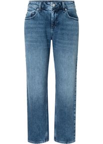 MAC Damen 5-Pocket-Jeans "STRAIGHT", blau, casual, Gr. 40, Denim/Jeans, Obermaterial: 99% Baumwolle, 1% Elasthan, Jeans, mit Stretch