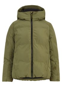 Ziener Kinder Skijacke "AWAR", grün, Gr. 140, Obermaterial: 100% Polyester; Futter: 100% Polyamid; Wattierung: 100% Polyester recycled, Jacken