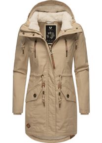Ragwear Damen Wintermantel "Elsie", grau, casual, Gr. S, Außenmaterial: 65% Polyester, 35% Baumwolle, Innenfutter: 100% Polyester, Wattierung: 100%