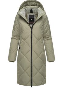 Ragwear Damen Steppmantel "Rebela", gelb, modisch, Gr. M, Obermaterial: 100% Polyester, Innenfutter: 100% Polyester, Wattierung: 100% Polyester,