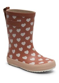 bisgaard Kinder Gummistiefel "fashion Weite: normal", Gr. 33, weiß, Gummi, sportlich, Schuhe, Matsch-Stiefel mit Wechselfußbett, Größenschablone zum