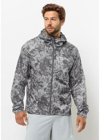 Jack Wolfskin Herren Funktionsjacke "PRELIGHT WIND JKT M", grau, Gr. XL, OBERSTOFF: 100% POLYESTER, Jacken