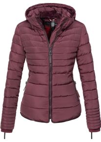 Marikoo Damen Winterjacke "Amber", rot, casual, Gr. L, Obermaterial: 100% Polyester, Futter: 100% Polyester, Wattierung: 100% Polyester, Ärmelfutter:
