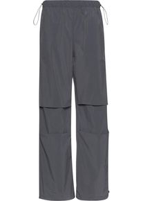 DEF Damen Cargohose "DEF Damen DEF Wide Cargopants", grau, Gr. XL, unifarben, 60% Polyester, 40% Polyamid, Hosen