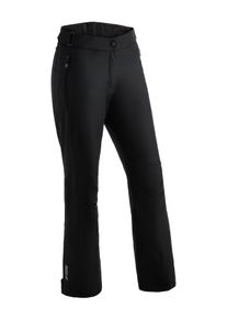 Maier Sports Damen Skihose "Resi 2", schwarz, Gr. 42, 100% Polyester, Hosen, Damen Schneehose, wind- und wasserdicht, 2 RV-Taschen, Regular Fit