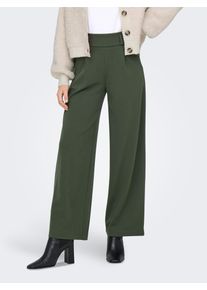Jacqueline de Yong JDY Damen Jerseyhose "JDYGEGGO NEW LONG PANT JRS NOOS", grün, modisch, Gr. M, unifarben, Jersey, Obermaterial: 95% Polyester, 5% Elasthan, Hosen