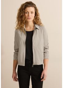Cecil Damen Kurzjacke, beige, casual, Gr. XXL, unifarben, Stoff, Obermaterial: 67% Polyester, 18% Viskose, 6% Polyamid, 6% Metallfasern, 3% Elasthan;