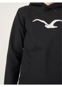 Cleptomanicx Herren Kapuzensweatshirt "Mowe", pink, sportlich, Gr. M, bedruckt, 100% Baumwolle, Sweatshirts, mit Logo-Druck